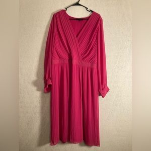Banana Republic Dress, Fuchsia, XL
